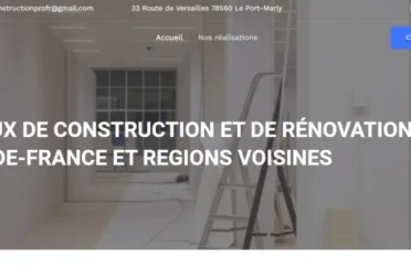 Строительная фирма ConstructionPro