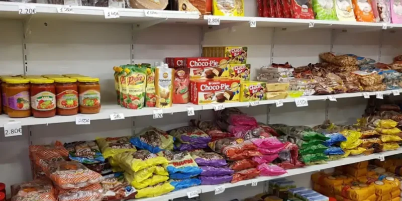 Русско-армянский магазин в Клермоне
