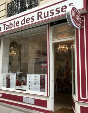 Русский ресторан и еда на заказ La Table des Russes