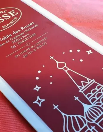 Русский ресторан и еда на заказ La Table des Russes