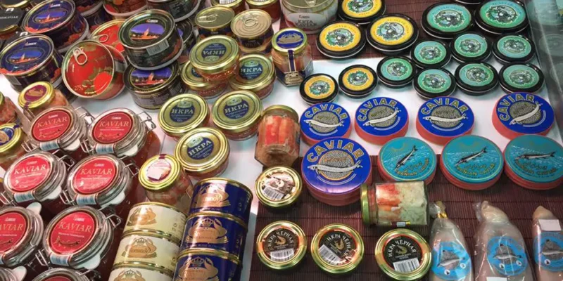 Русский магазин в Тулузе Кристал