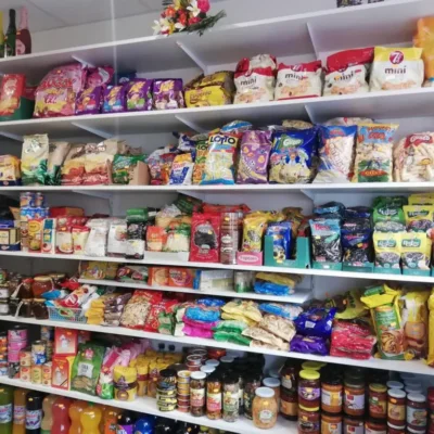 Русские продукты в румынском магазине Les saveurs de Transylvanie