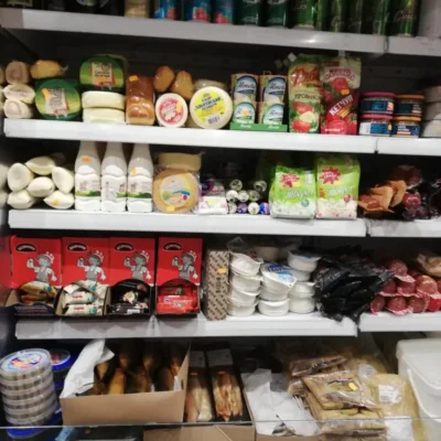 Русские продукты в румынском магазине Les saveurs de Transylvanie