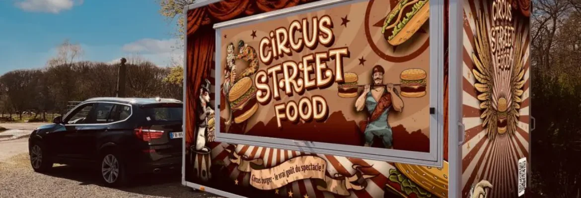 Кафе на колесах Circus Street Food. Гамбургеры и хот-доги для ваших мероприятий.